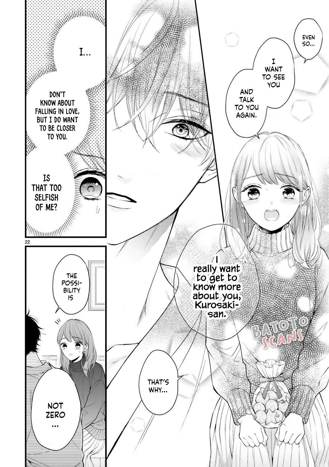 Page 22 Chapter 2 Kurosaki-san no Ichizuna Ai ga Tomaranai