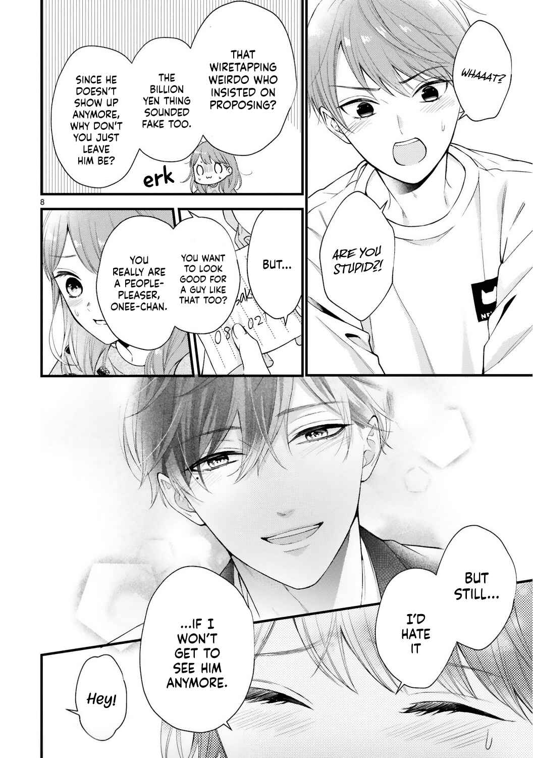 Page 8 Chapter 2 Kurosaki-san no Ichizuna Ai ga Tomaranai