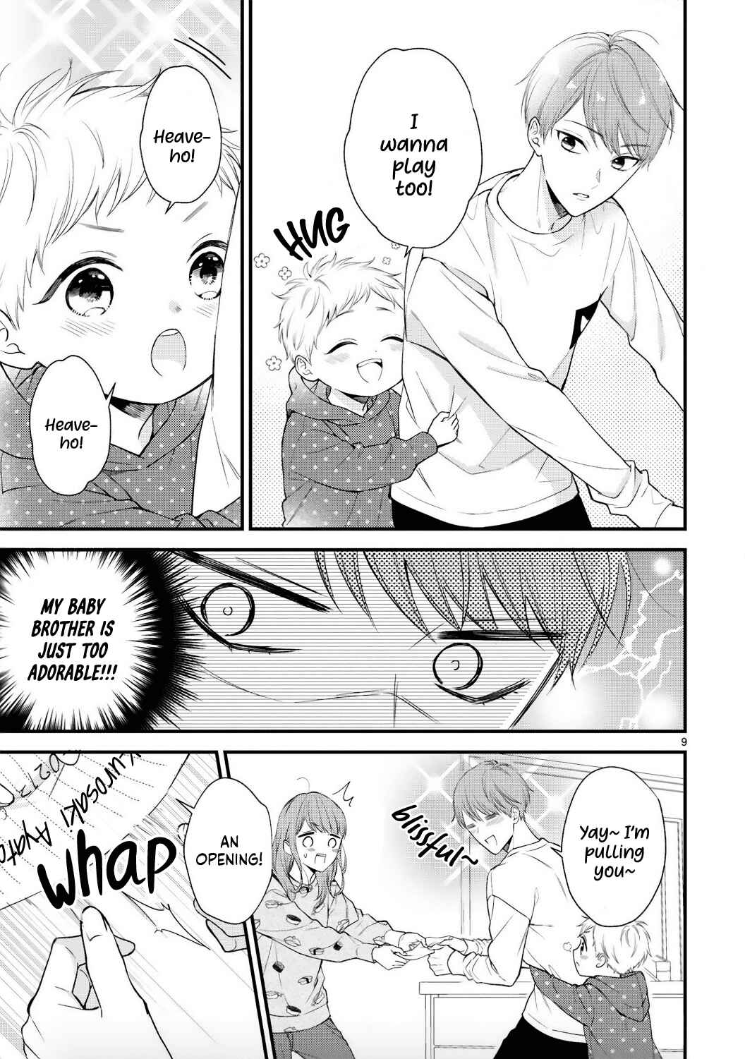 Page 9 Chapter 2 Kurosaki-san no Ichizuna Ai ga Tomaranai