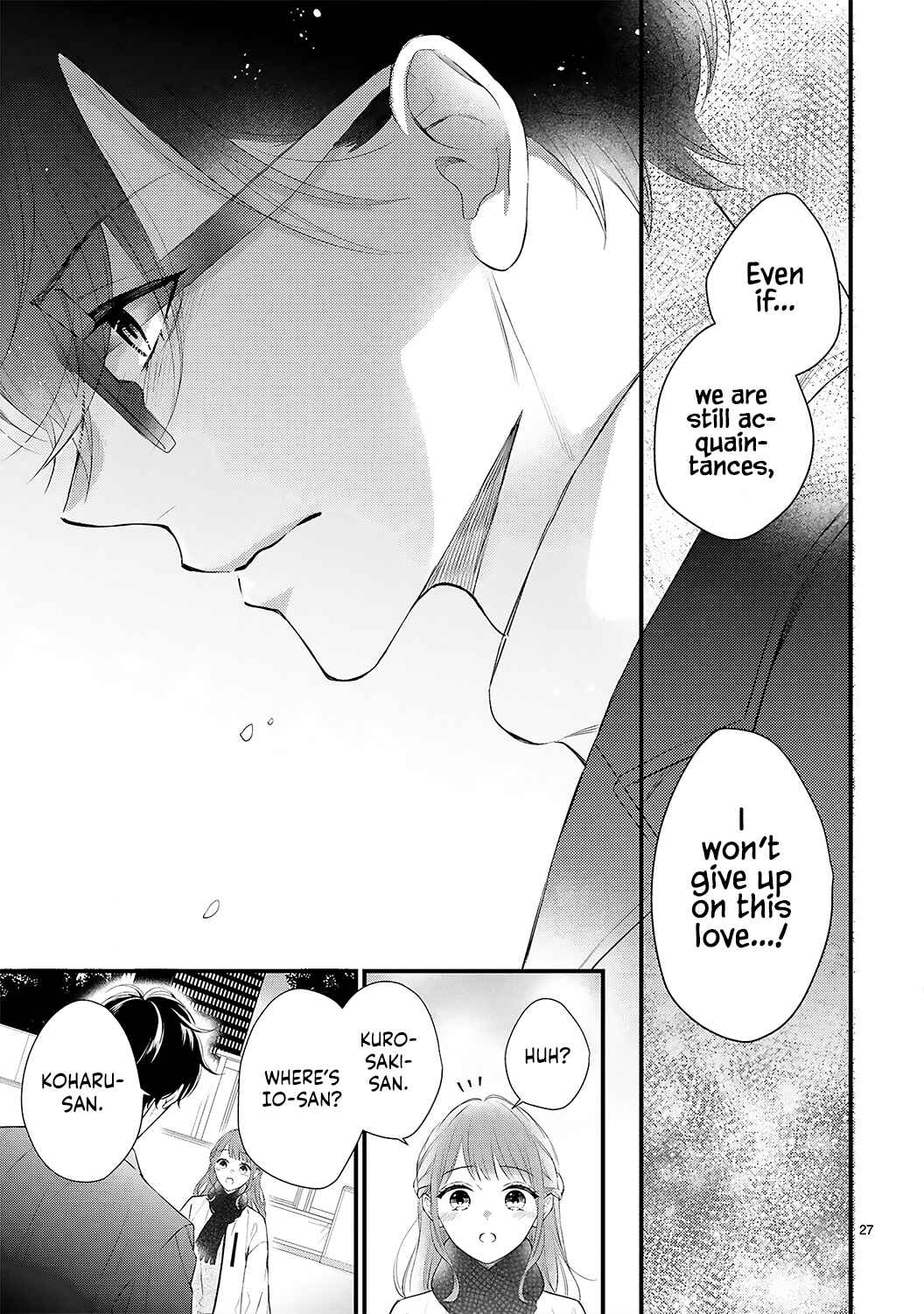 Page 31 Chapter 8 Kurosaki-san no Ichizuna Ai ga Tomaranai