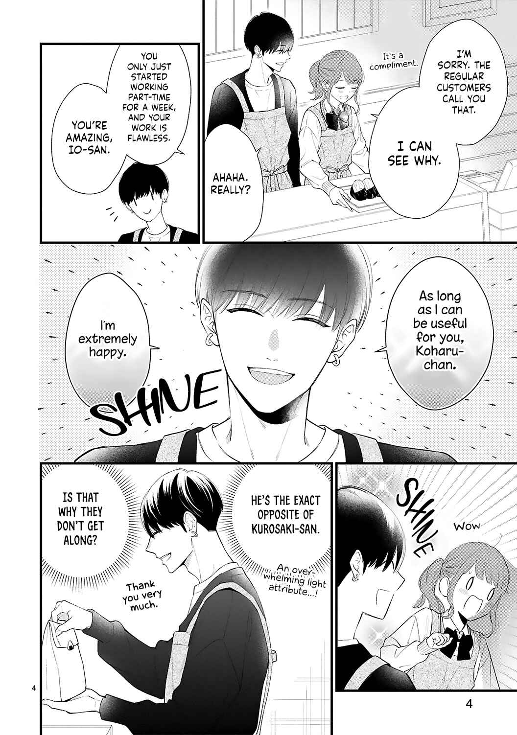 Page 8 Chapter 8 Kurosaki-san no Ichizuna Ai ga Tomaranai