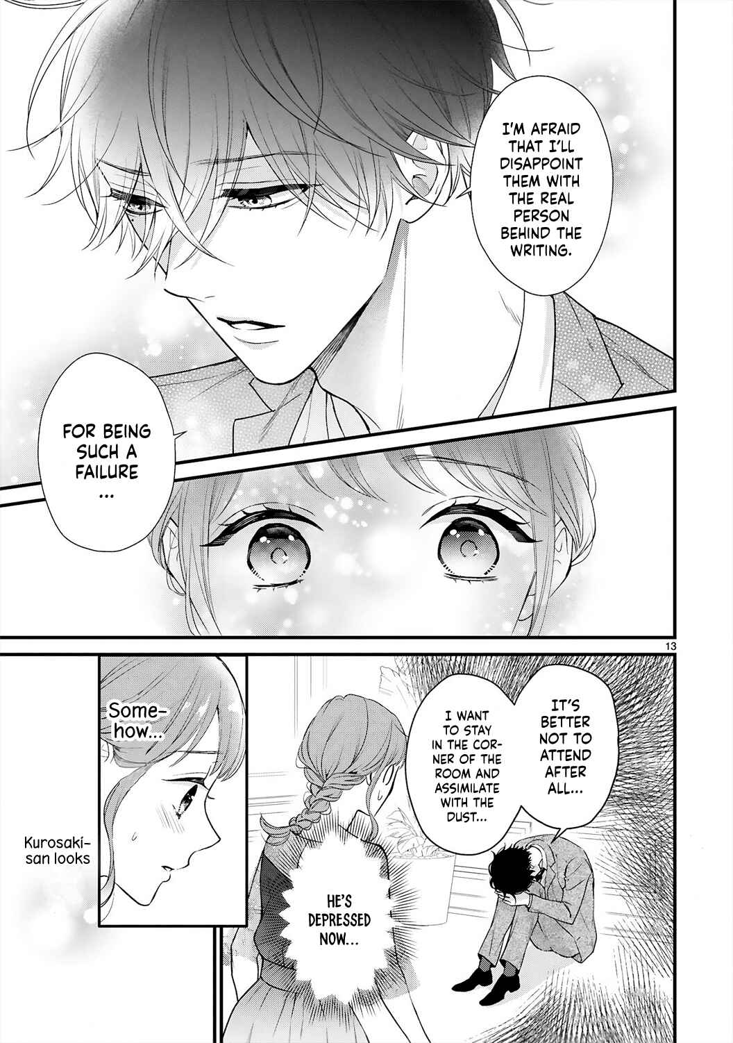 Page 16 Chapter 4 Kurosaki-san no Ichizuna Ai ga Tomaranai