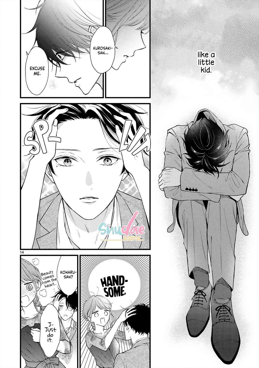 Page 17 Chapter 4 Kurosaki-san no Ichizuna Ai ga Tomaranai