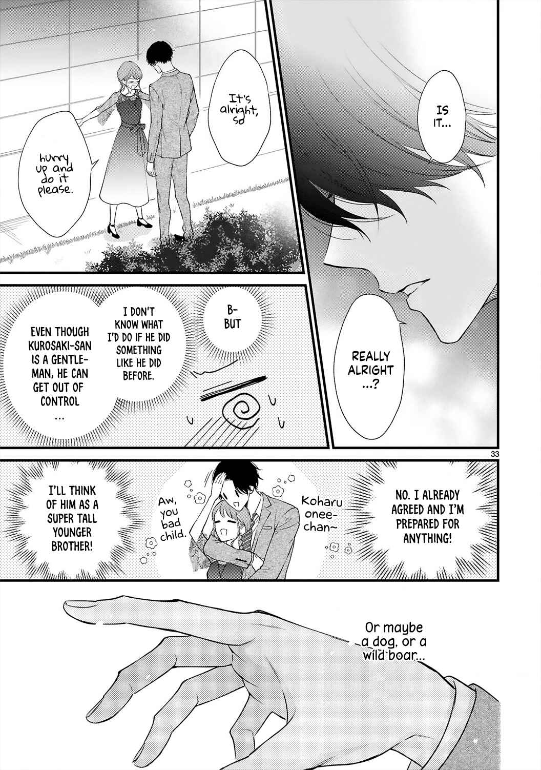Page 36 Chapter 4 Kurosaki-san no Ichizuna Ai ga Tomaranai