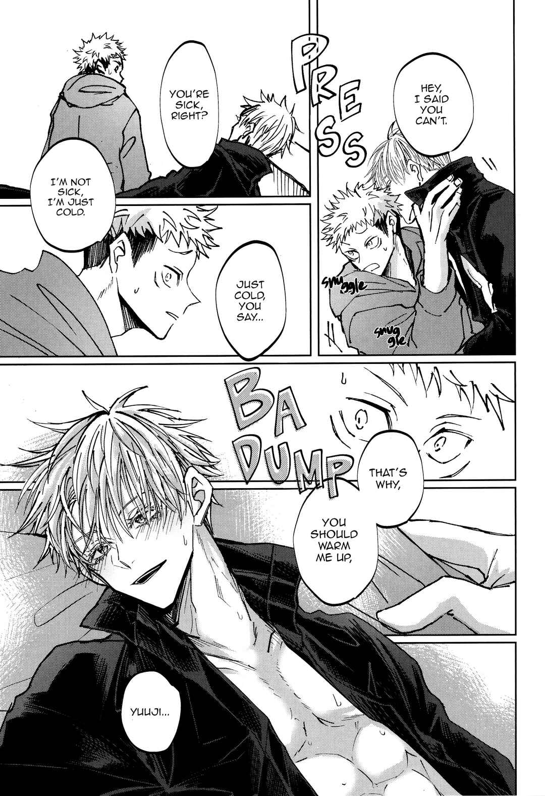 Page 10 Chapter Unknown_7ffb Jujutsu Kaisen - Tora to Tora (Doujinshi)