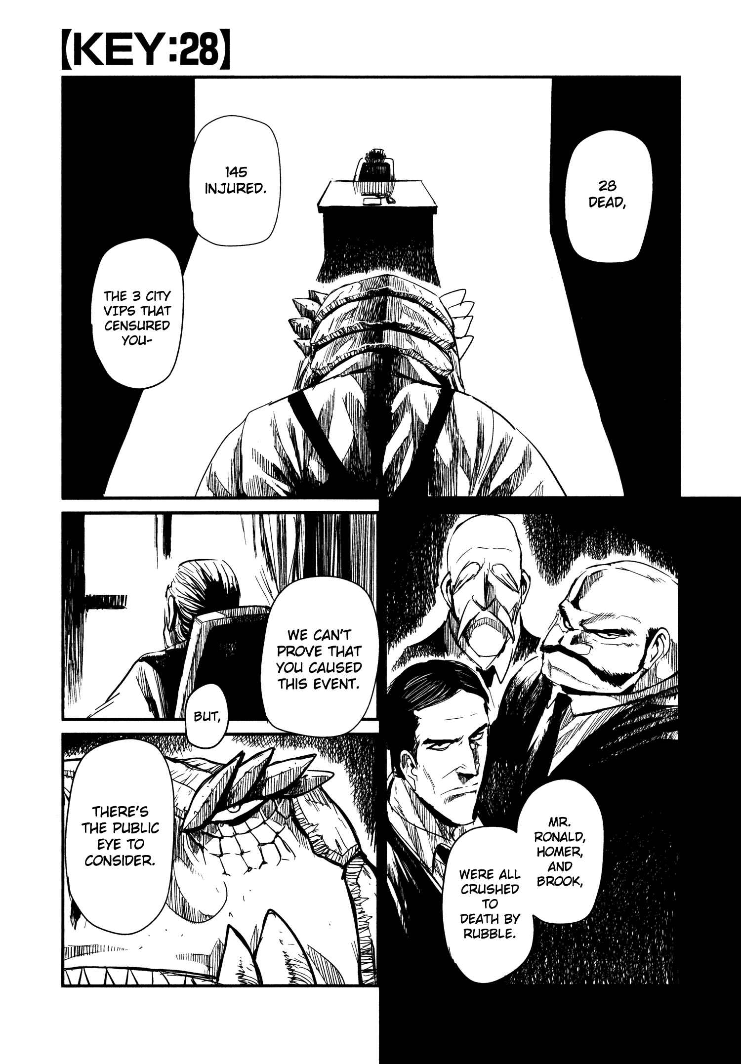 Page 1 Chapter 28 Keyman - The Hand of Judgement