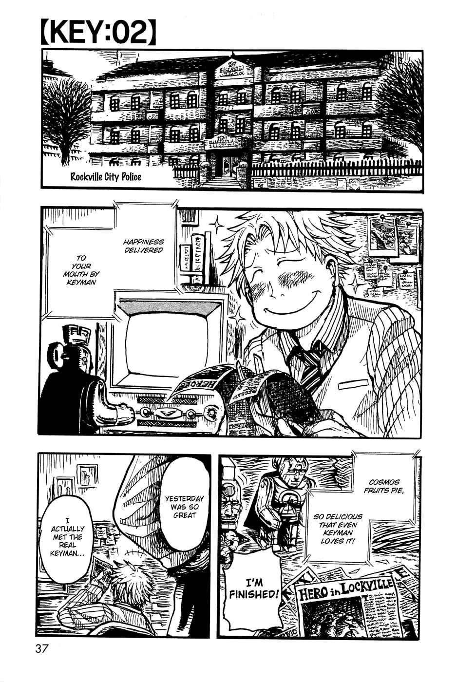 Page 2 Chapter 2 Keyman - The Hand of Judgement