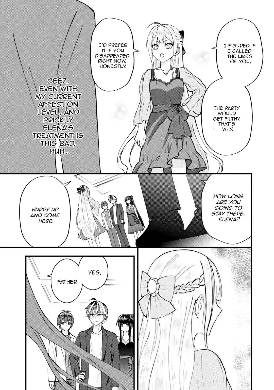 Page 28 Chapter 2 Yarikonda Renai Game no Akuyaku ni Tensei shitanode, Gensaku Chishiki de Heroine wo Kouryaku shimasu