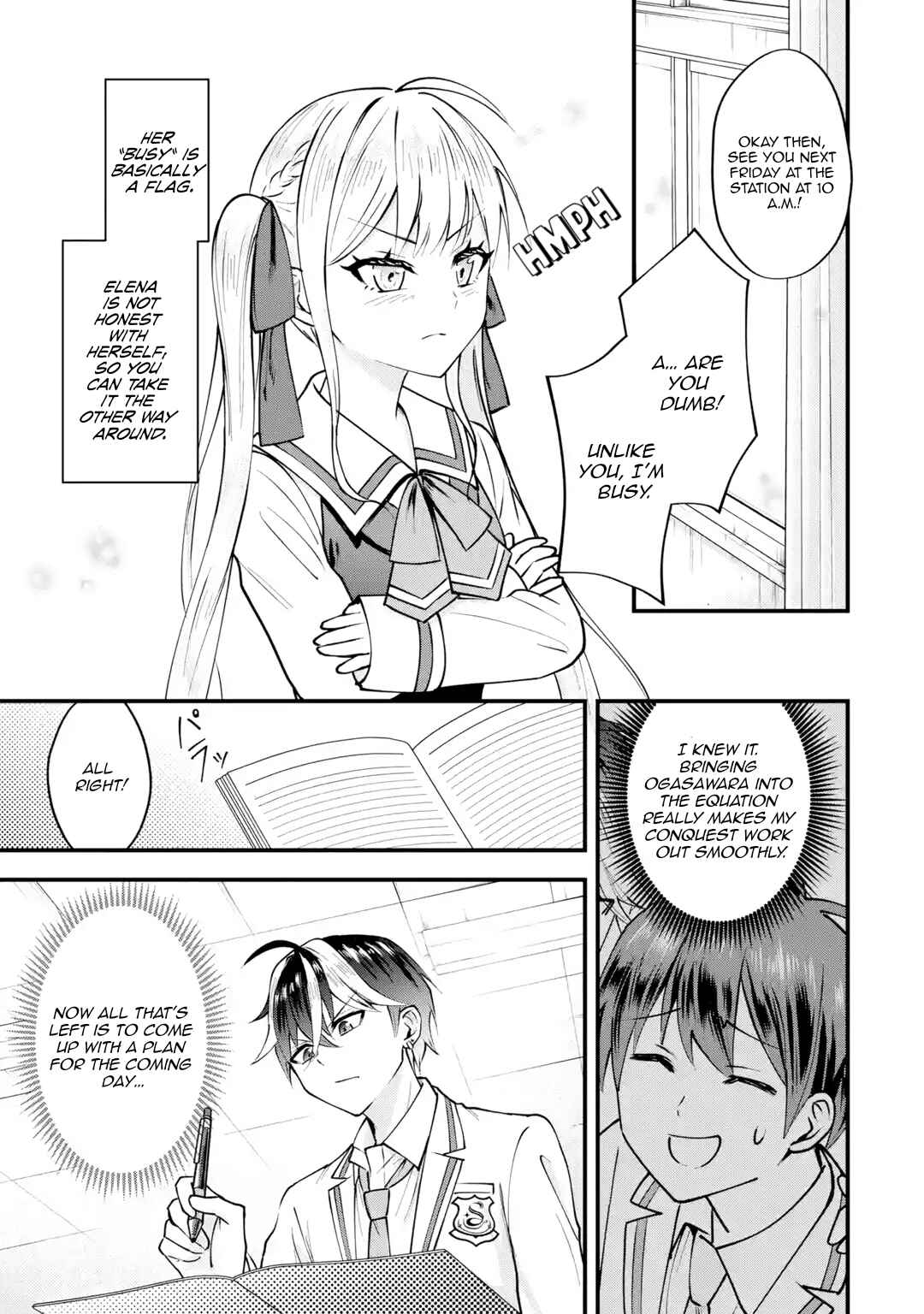 Page 38 Chapter 2 Yarikonda Renai Game no Akuyaku ni Tensei shitanode, Gensaku Chishiki de Heroine wo Kouryaku shimasu