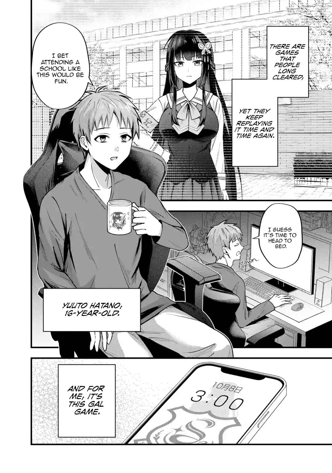 Page 2 Chapter 1 Yarikonda Renai Game no Akuyaku ni Tensei shitanode, Gensaku Chishiki de Heroine wo Kouryaku shimasu