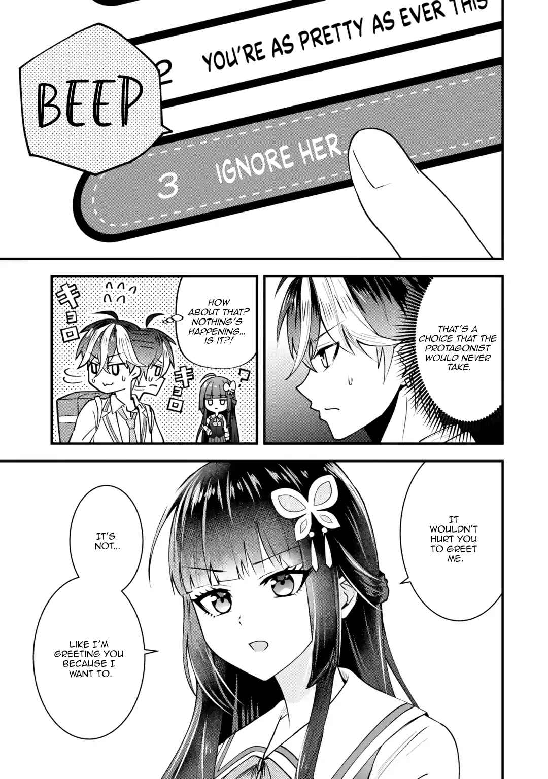 Page 34 Chapter 1 Yarikonda Renai Game no Akuyaku ni Tensei shitanode, Gensaku Chishiki de Heroine wo Kouryaku shimasu