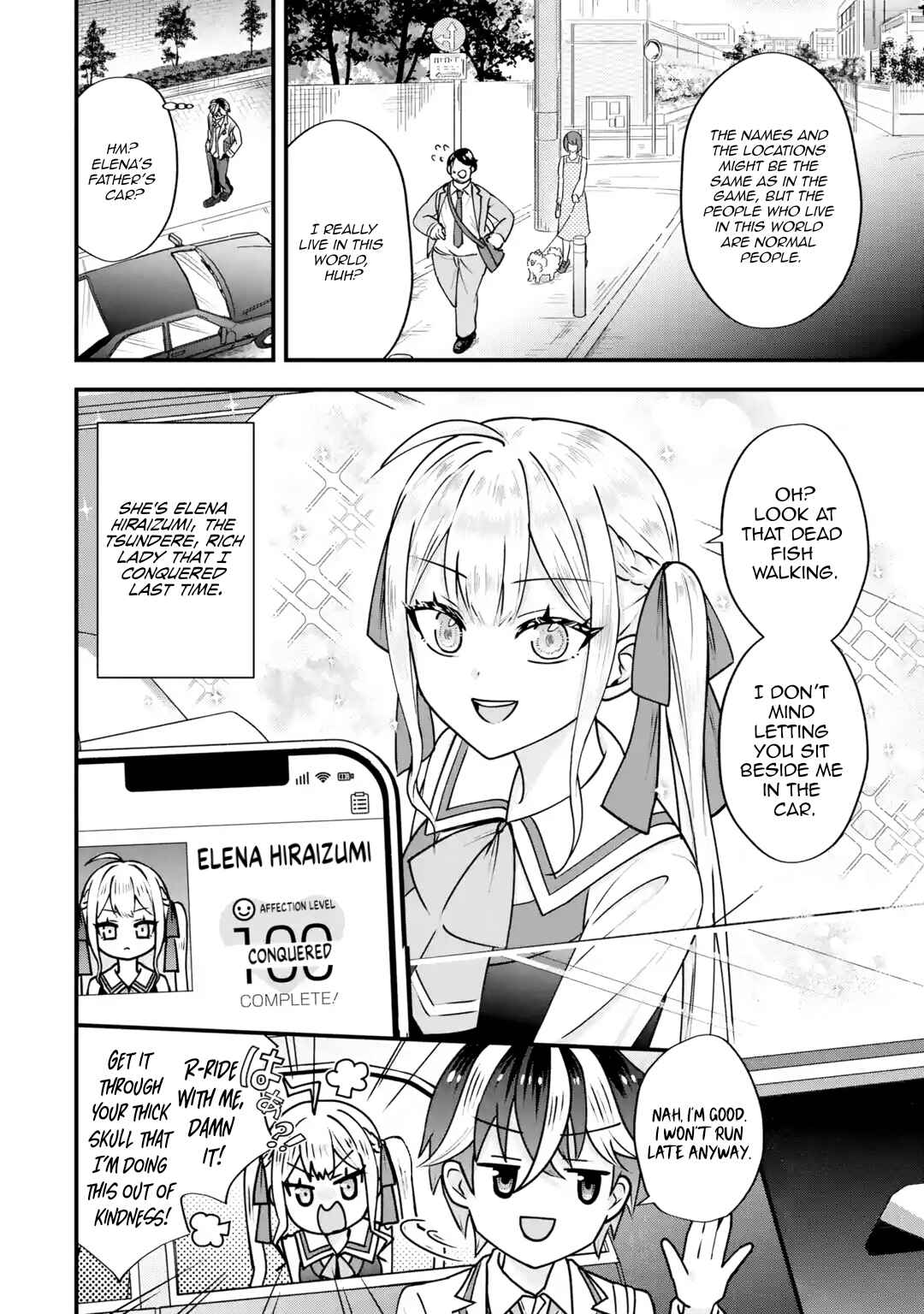 Page 2 Chapter 3 Yarikonda Renai Game no Akuyaku ni Tensei shitanode, Gensaku Chishiki de Heroine wo Kouryaku shimasu