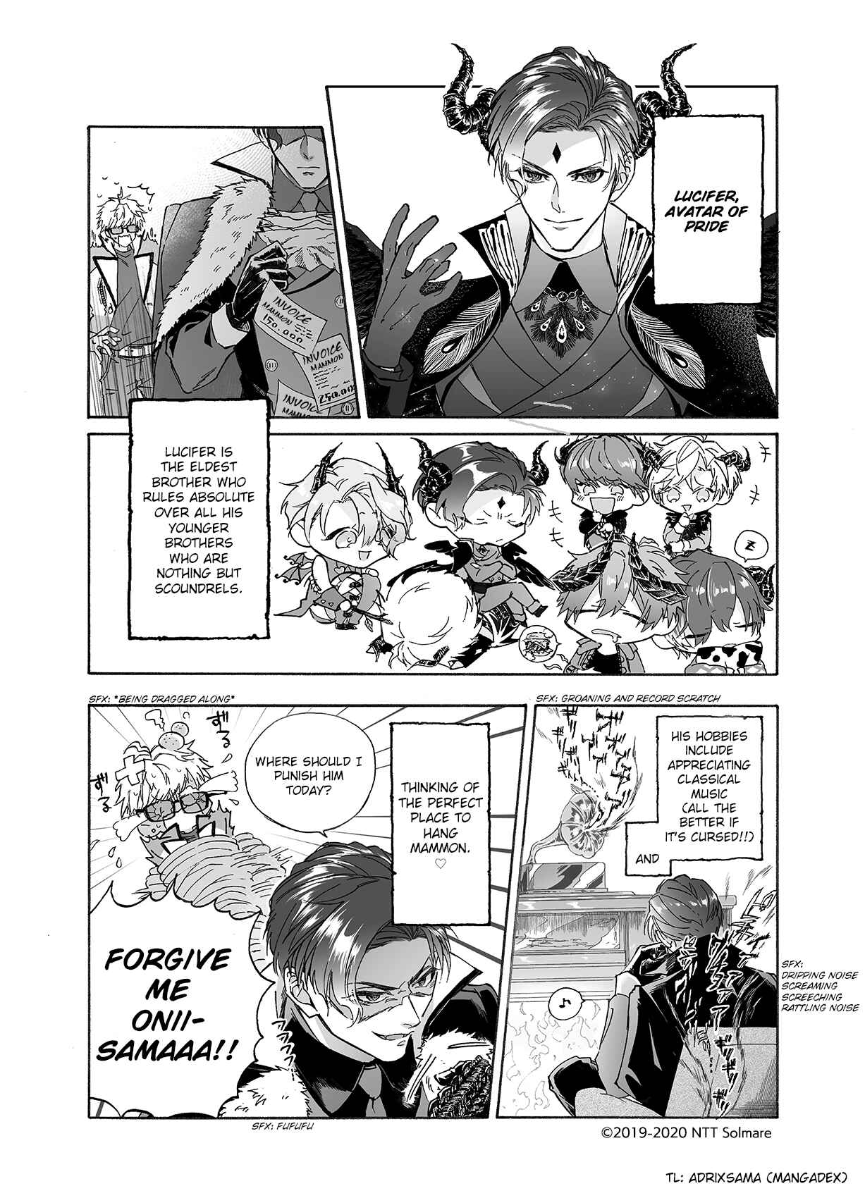 Page 1 Chapter 2 Obey Me! Misadventures