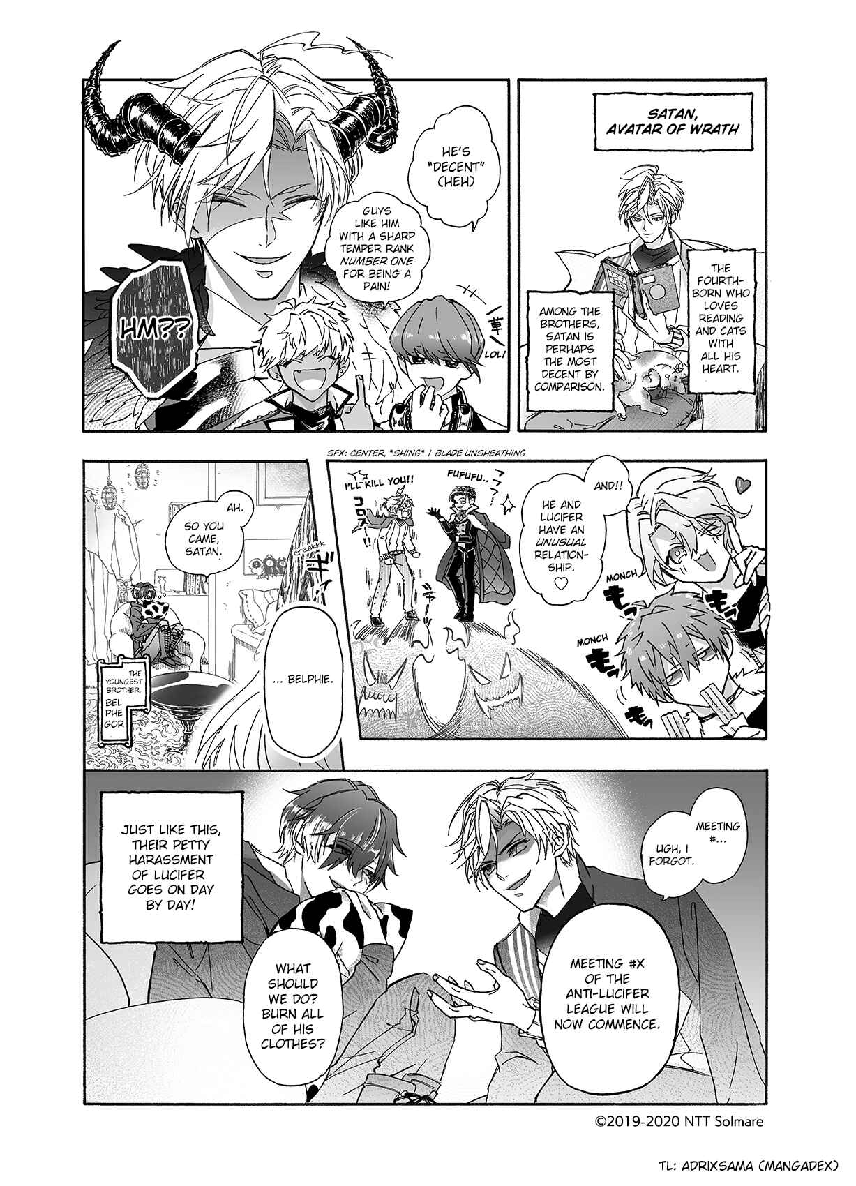 Page 1 Chapter 5 Obey Me! Misadventures