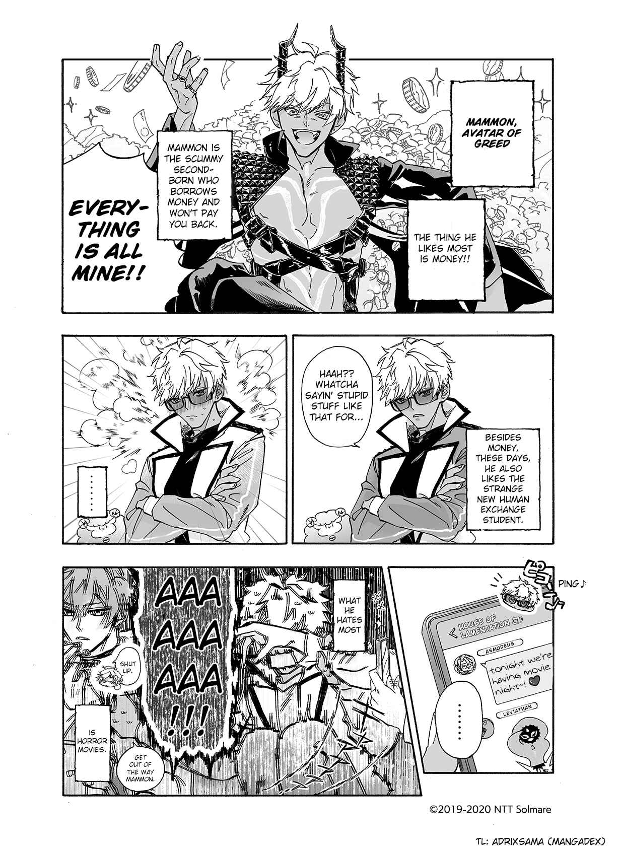 Page 1 Chapter 3 Obey Me! Misadventures