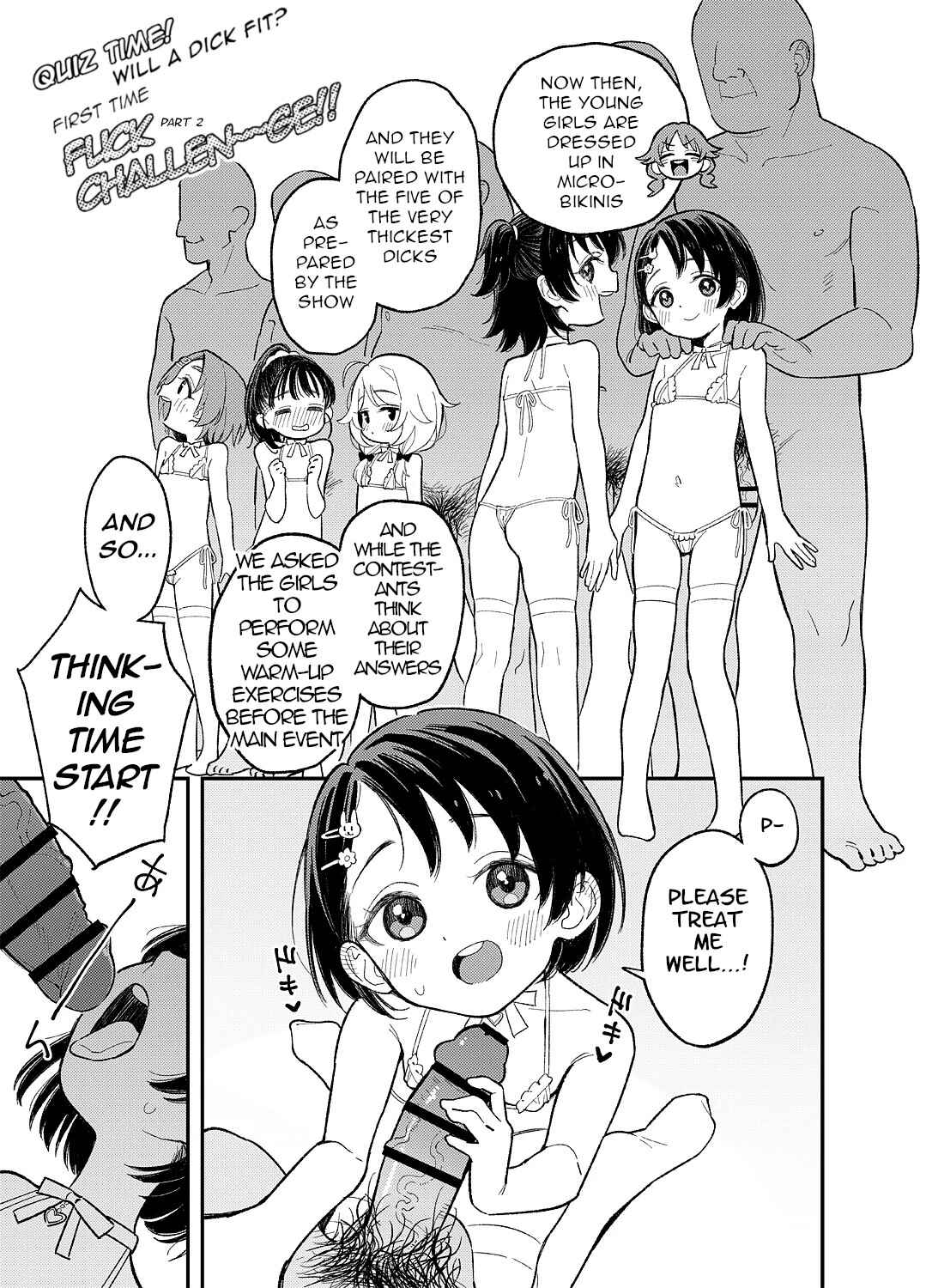 Page 6 Chapter Unknown_00f7 THE iDOLM@STER Cinderella Girls - Quiz! Ochinpo Hairu kana? Hajimete no Hamehame Challeeeenge!! (Doujinshi)