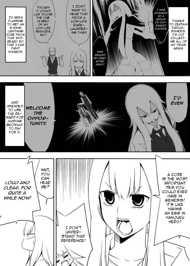 Page 4 Chapter 35 I got stuck in real life, so its okay to get addicted to an MMO, right?