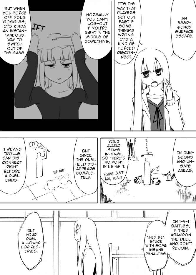 Page 18 Chapter 33 I got stuck in real life, so its okay to get addicted to an MMO, right?
