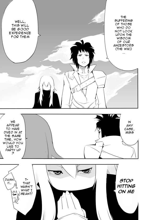 Page 3 Chapter 6 I got stuck in real life, so its okay to get addicted to an MMO, right?