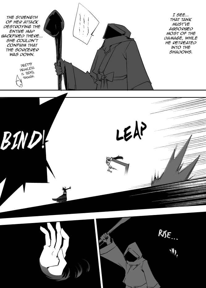 Page 22 Chapter 37 I got stuck in real life, so its okay to get addicted to an MMO, right?
