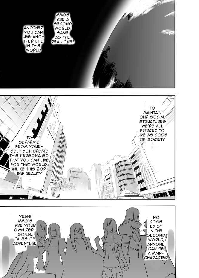 Page 3 Chapter 5 I got stuck in real life, so its okay to get addicted to an MMO, right?