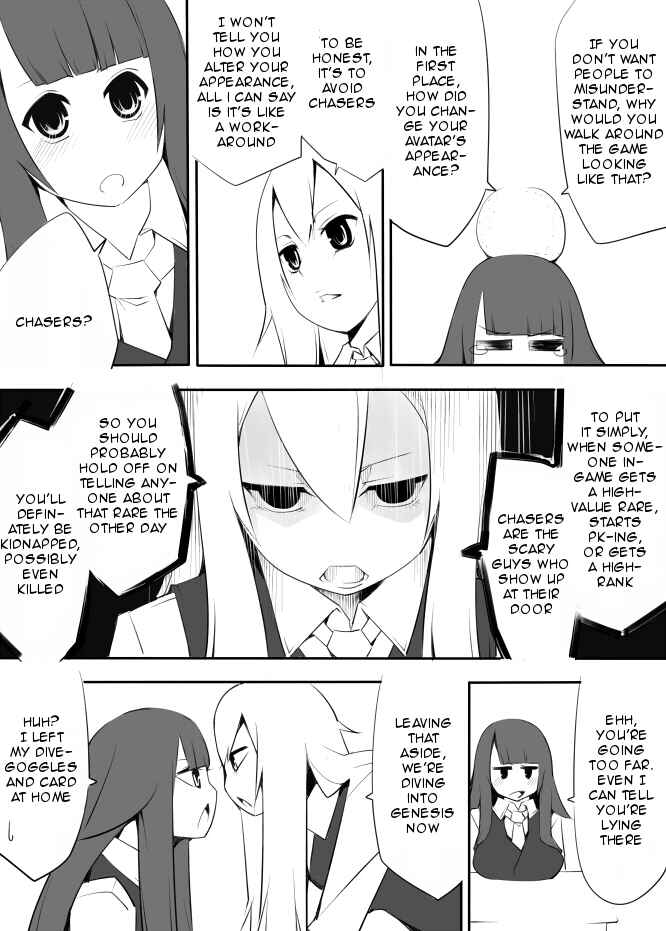 Page 3 Chapter 13 I got stuck in real life, so its okay to get addicted to an MMO, right?