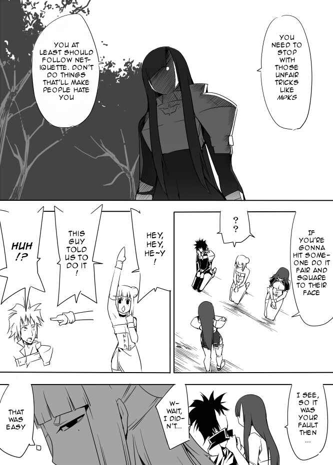 Page 4 Chapter 10 I got stuck in real life, so its okay to get addicted to an MMO, right?