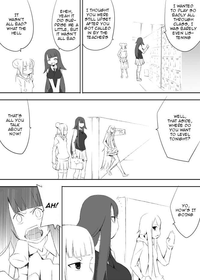 Page 3 Chapter 22 I got stuck in real life, so its okay to get addicted to an MMO, right?