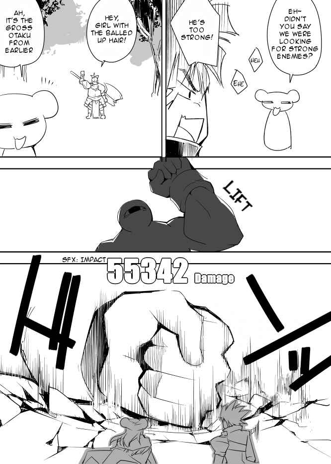Page 4 Chapter 8 I got stuck in real life, so its okay to get addicted to an MMO, right?