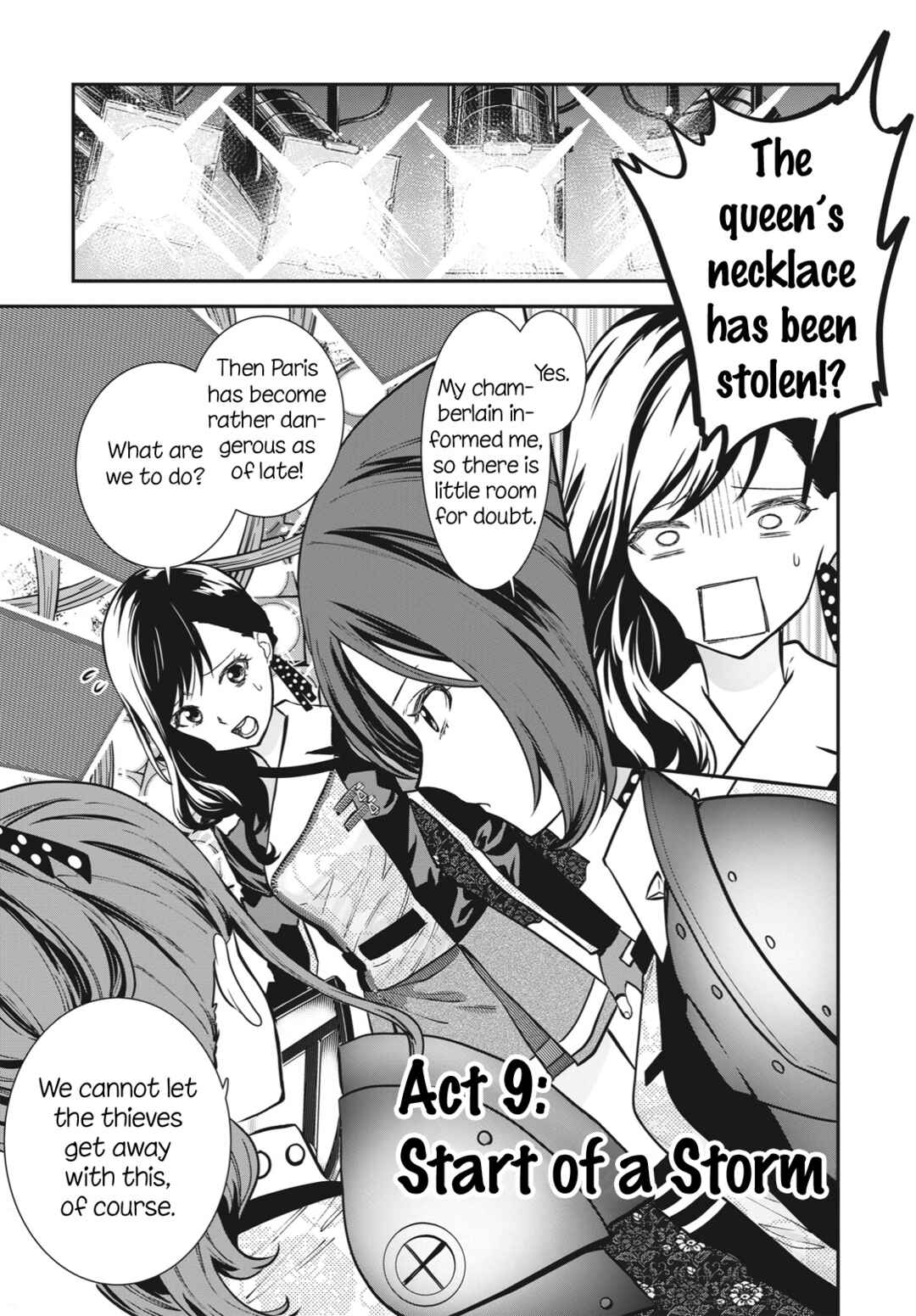 Page 1 Chapter 9 Shoujo☆Kageki Revue Starlight - The LIVE Seiran - BLUE GLITTER
