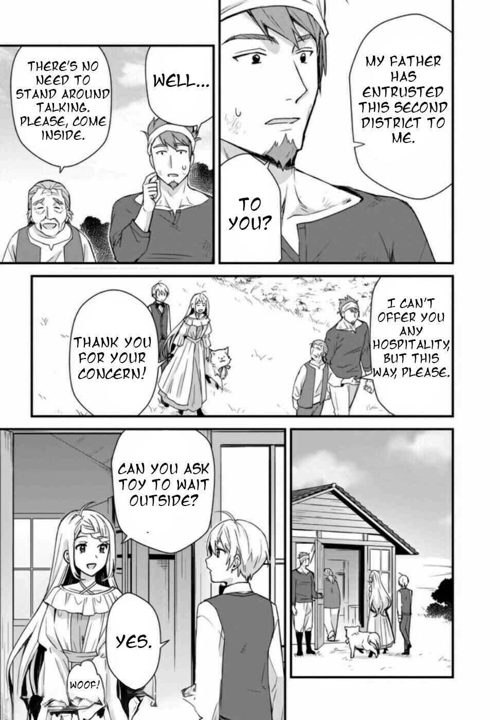 Page 16 Chapter 4 Kago nashi Reijou no Chiisa na Mura ~Saa, Ryouchi Unei wo Hajimemashou!~