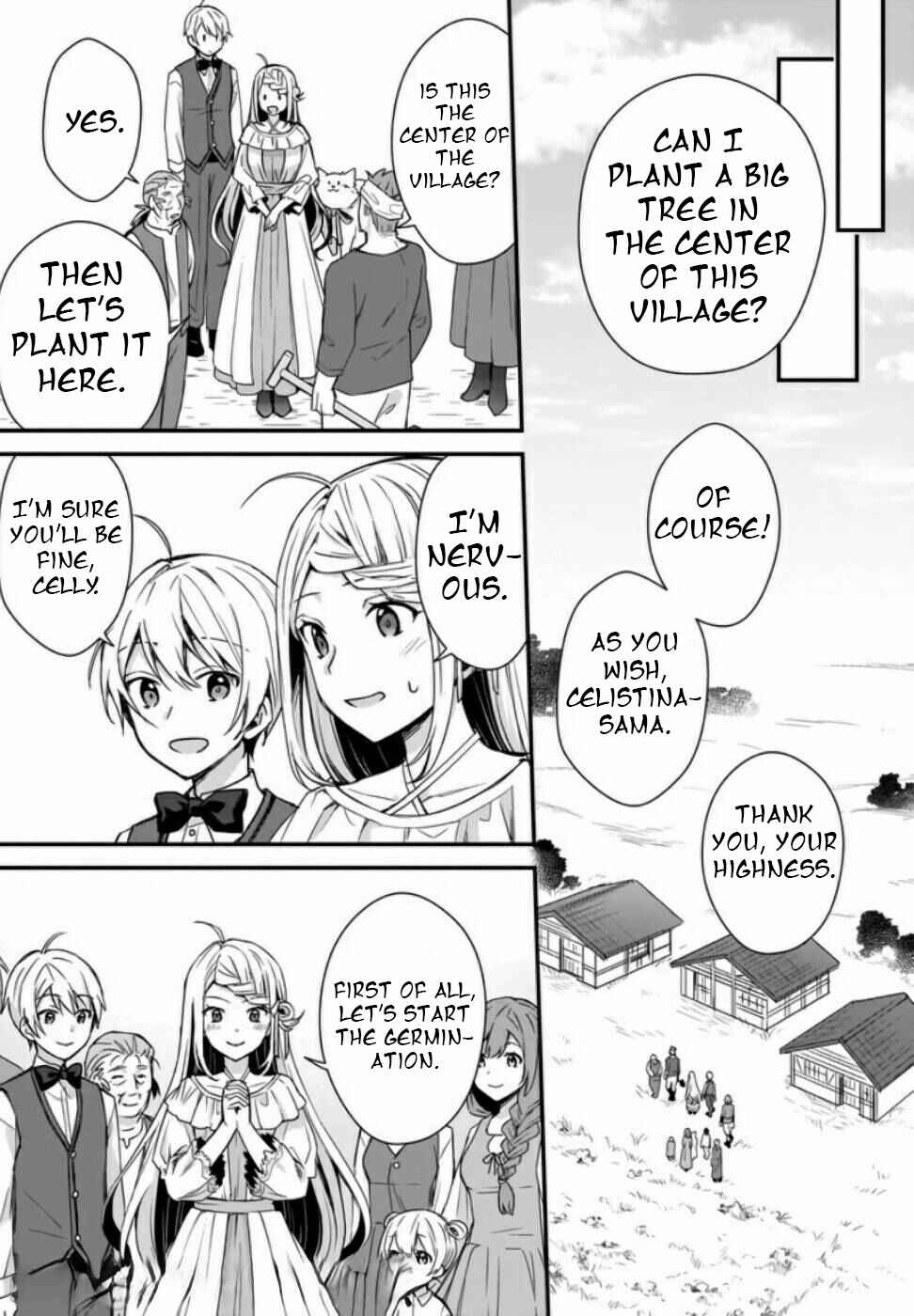 Page 20 Chapter 4 Kago nashi Reijou no Chiisa na Mura ~Saa, Ryouchi Unei wo Hajimemashou!~