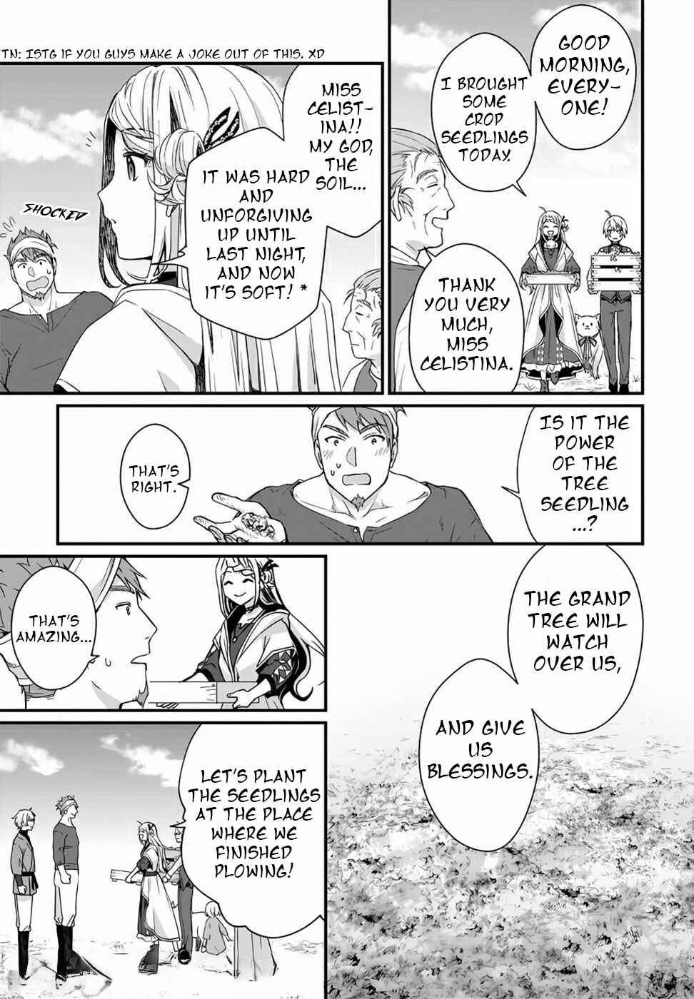 Page 22 Chapter 5 Kago nashi Reijou no Chiisa na Mura ~Saa, Ryouchi Unei wo Hajimemashou!~
