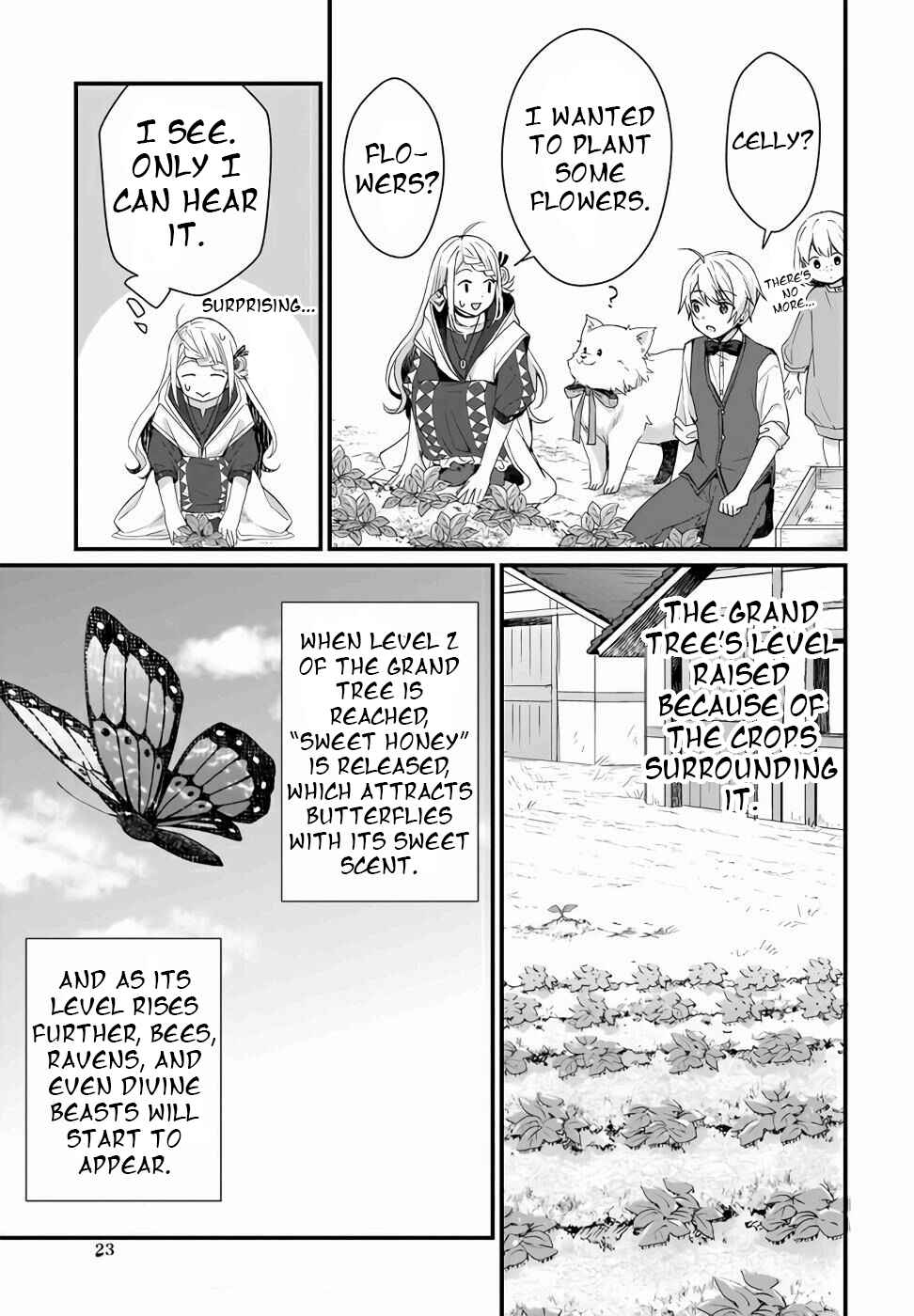 Page 24 Chapter 5 Kago nashi Reijou no Chiisa na Mura ~Saa, Ryouchi Unei wo Hajimemashou!~