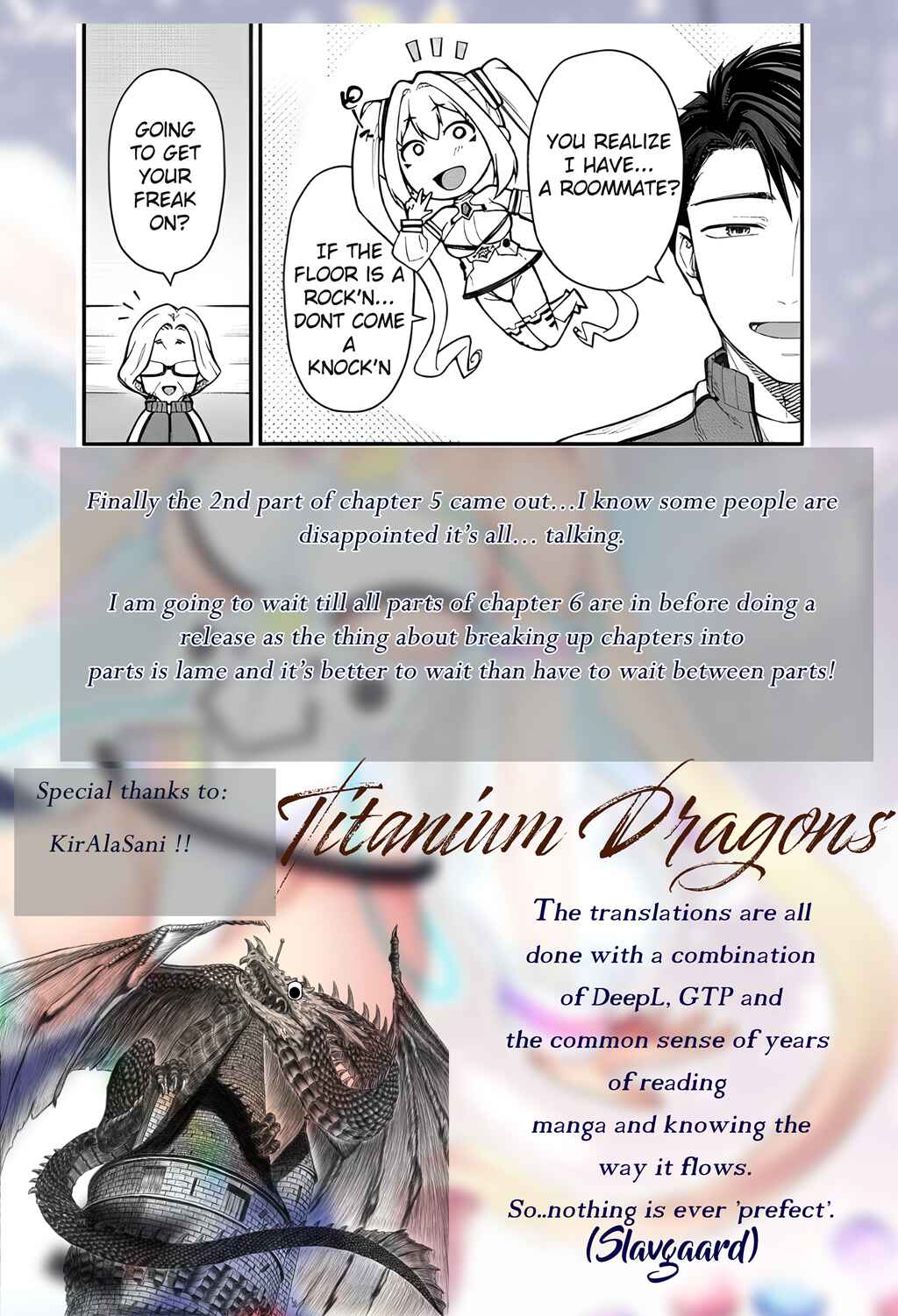 Page 17 Chapter 5.2 Tenshi wo Ikasete Item Get!! Ikigacha de Dungeon Kouryaku!