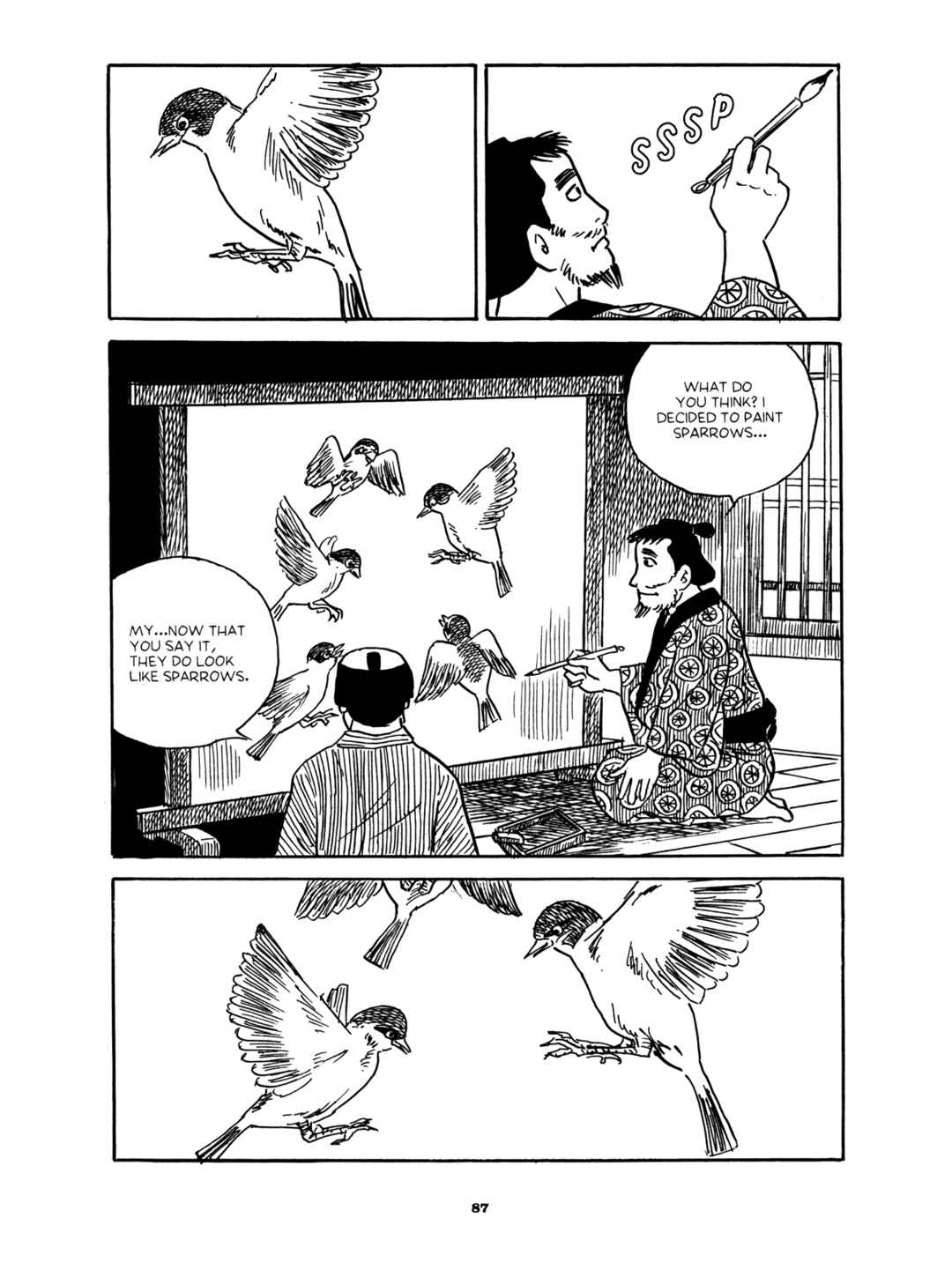 Page 15 Chapter 3 Gekiga Yose: Fallen Words