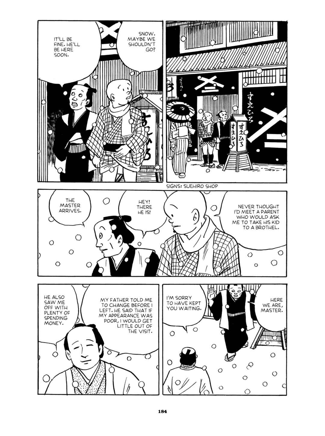 Page 8 Chapter 6 Gekiga Yose: Fallen Words
