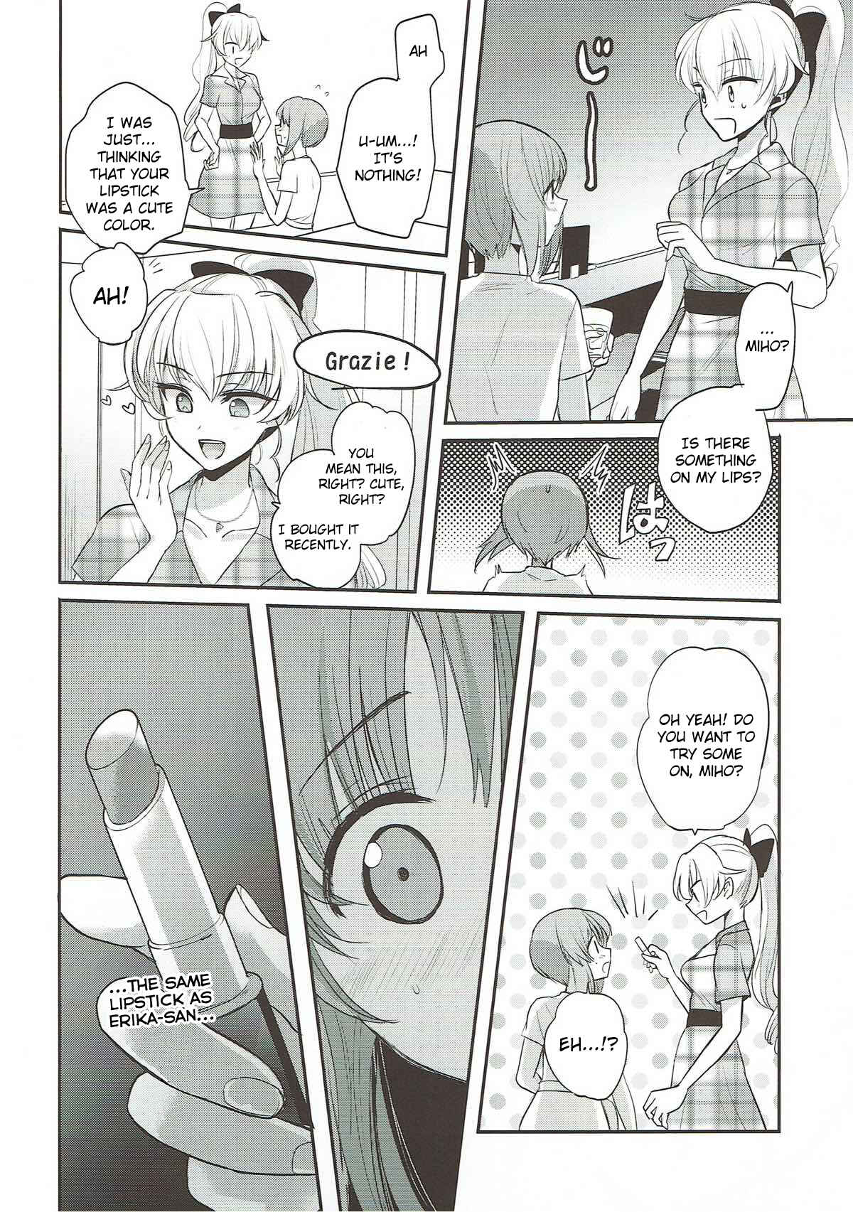 Page 14 Chapter Unknown_97a4 Girls und Panzer - Even If I Drink (Doujinshi)