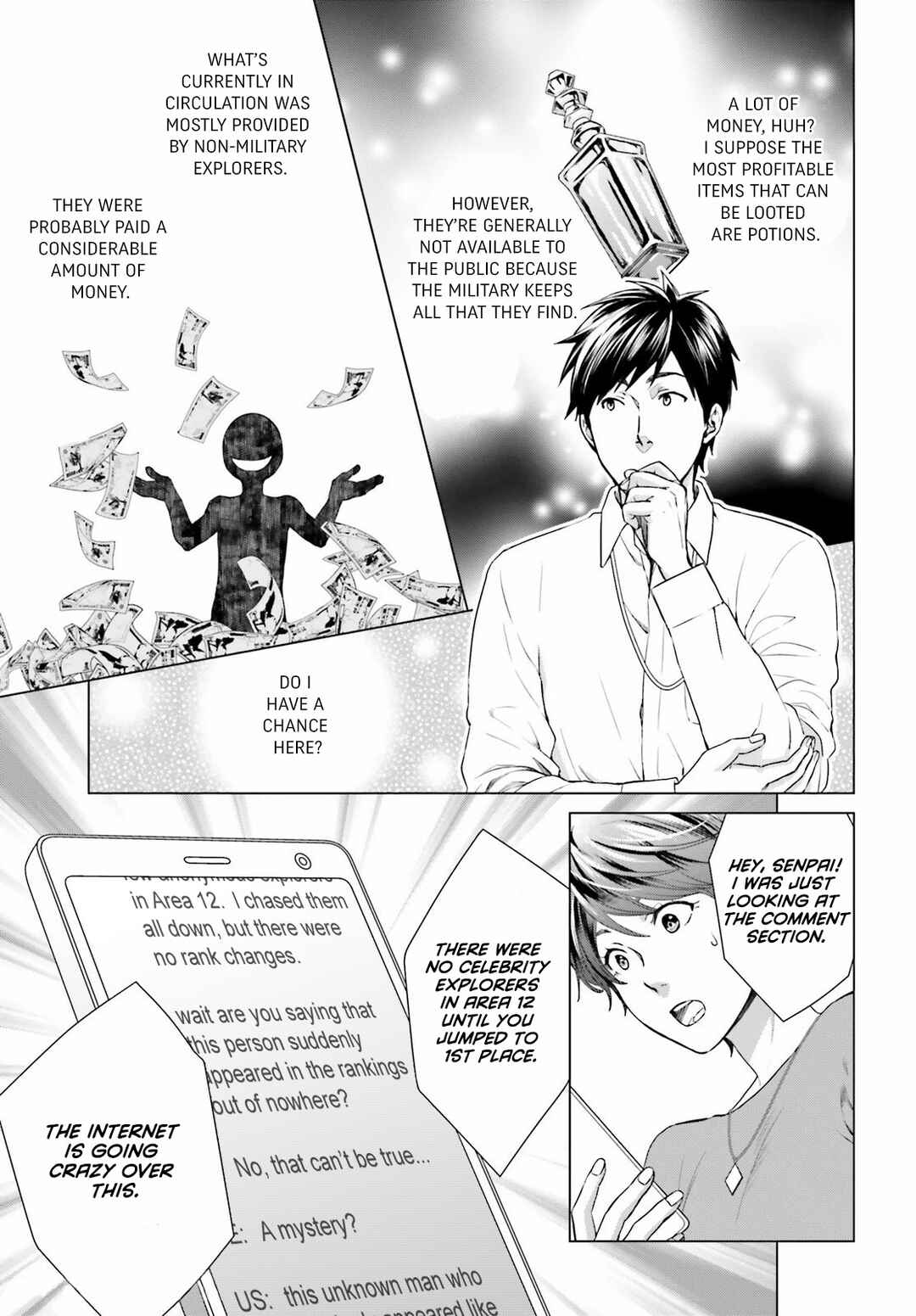 Page 23 Chapter 2 D Genesis: Dungeon ga Dekite 3-nen