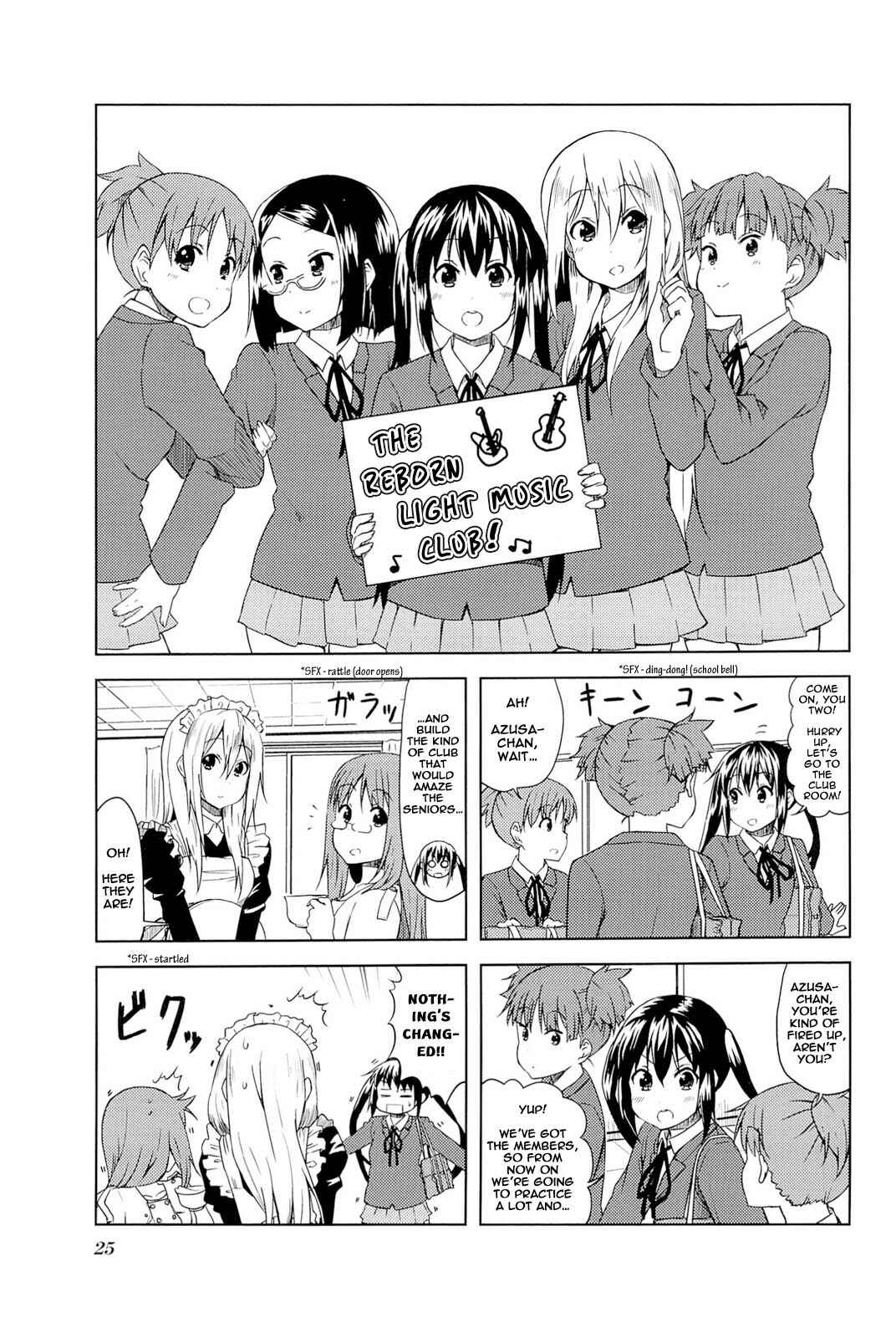 Page 1 Chapter 4 K-ON! High School