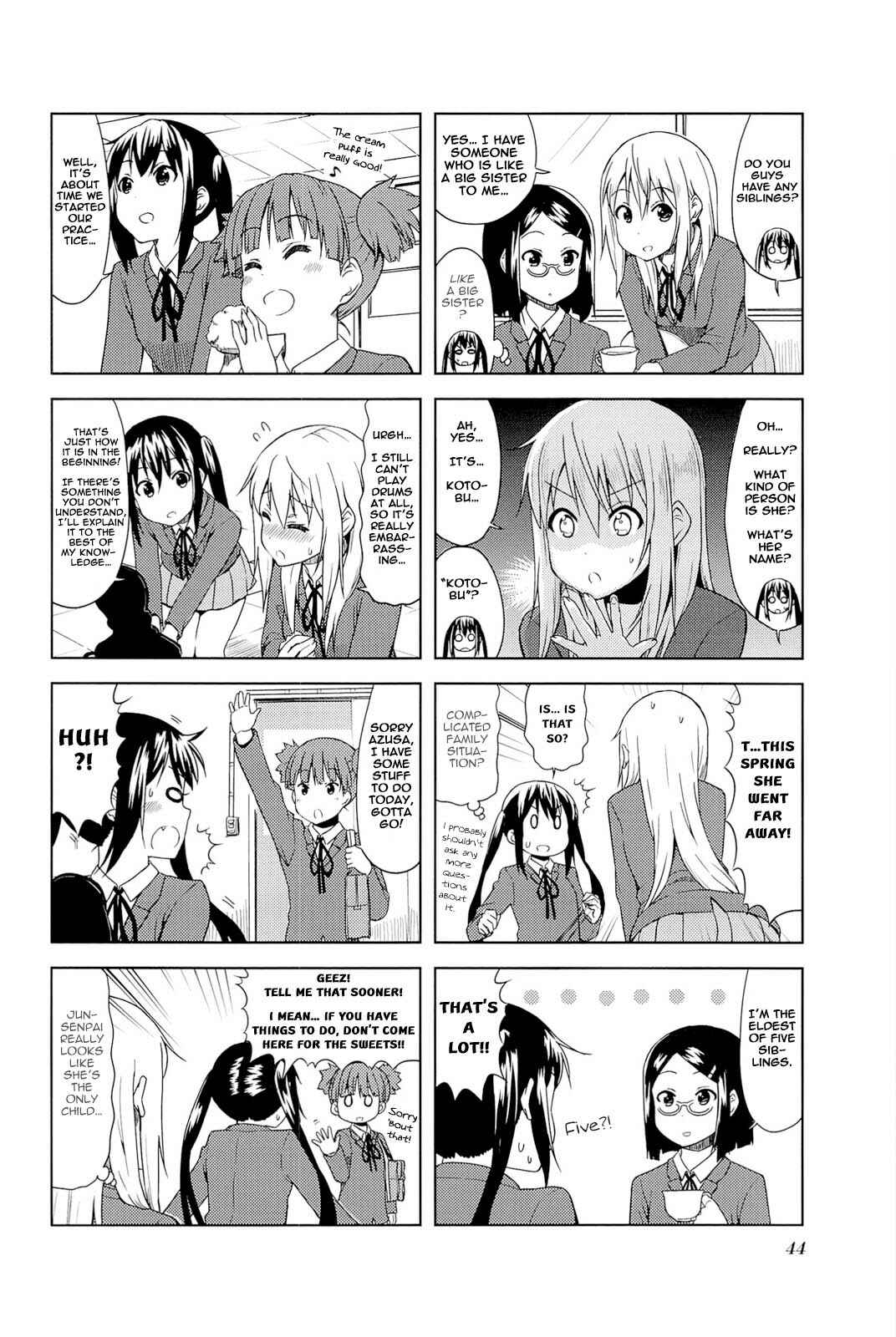 Page 4 Chapter 6 K-ON! High School