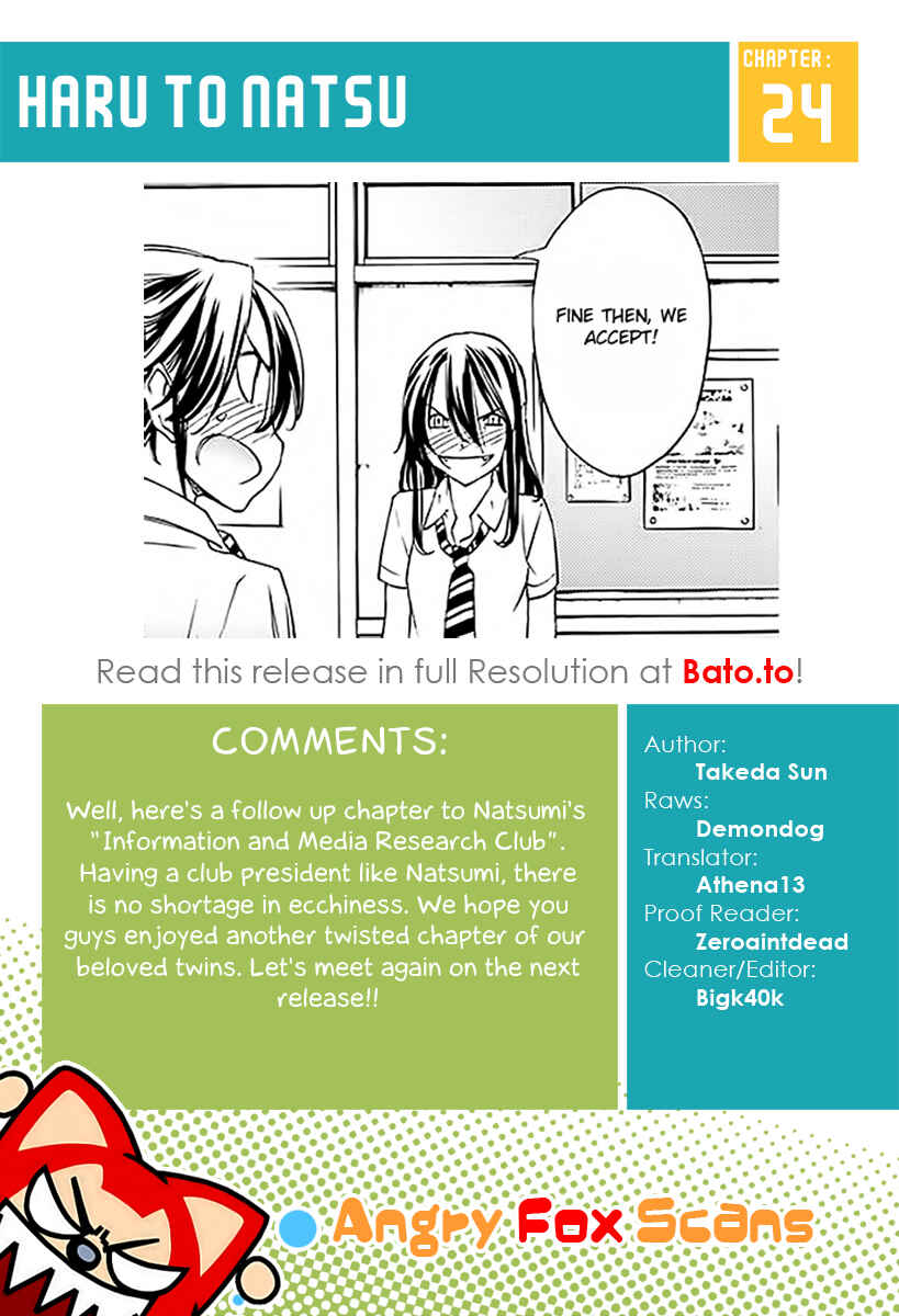 Page 21 Chapter 24 Haru to Natsu