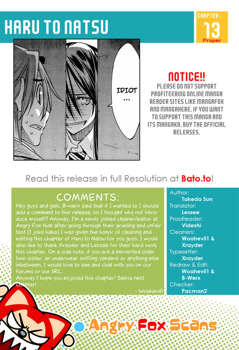Page 35 Chapter 13 Haru to Natsu