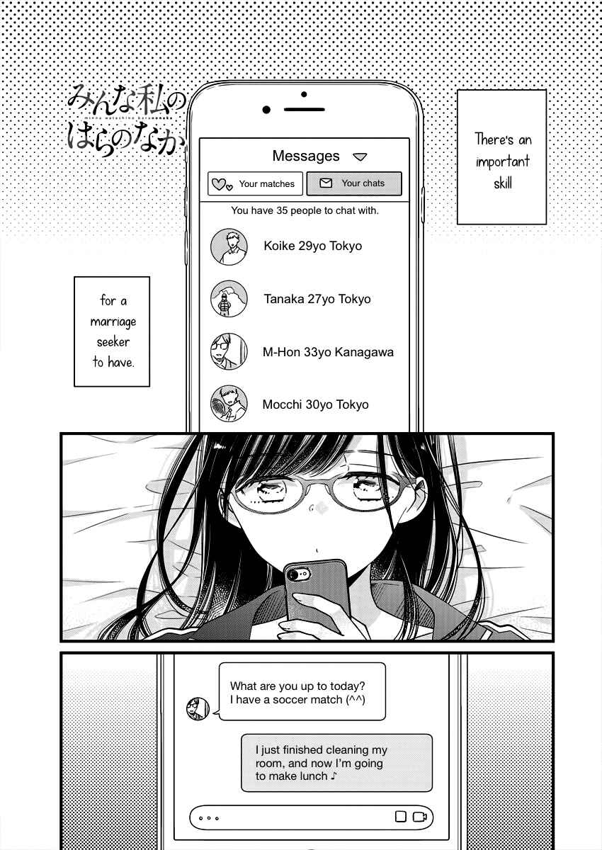 Page 1 Chapter 3 Minna Watashi no Hara no Naka