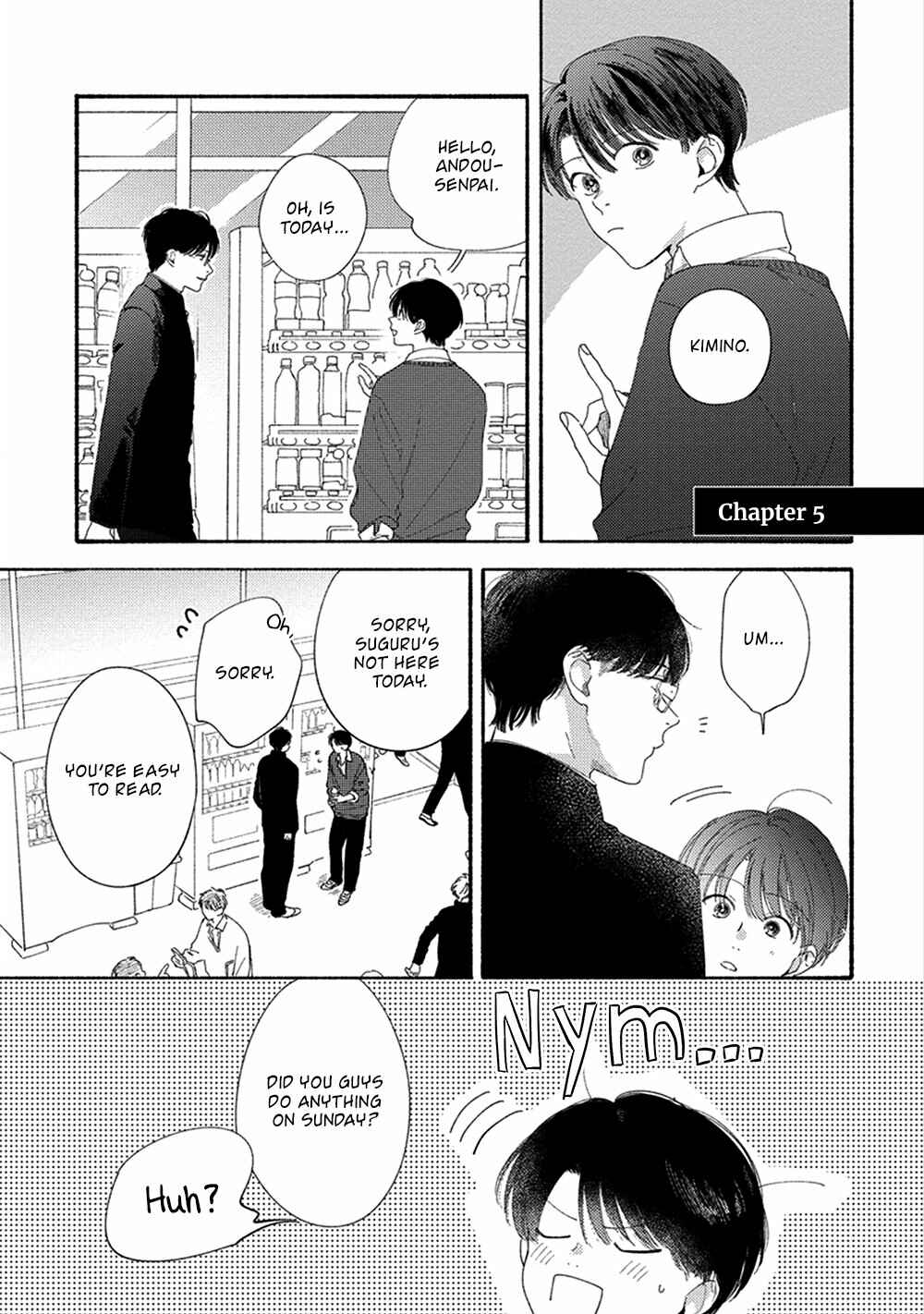 Page 1 Chapter 5 Kimi no Sumire