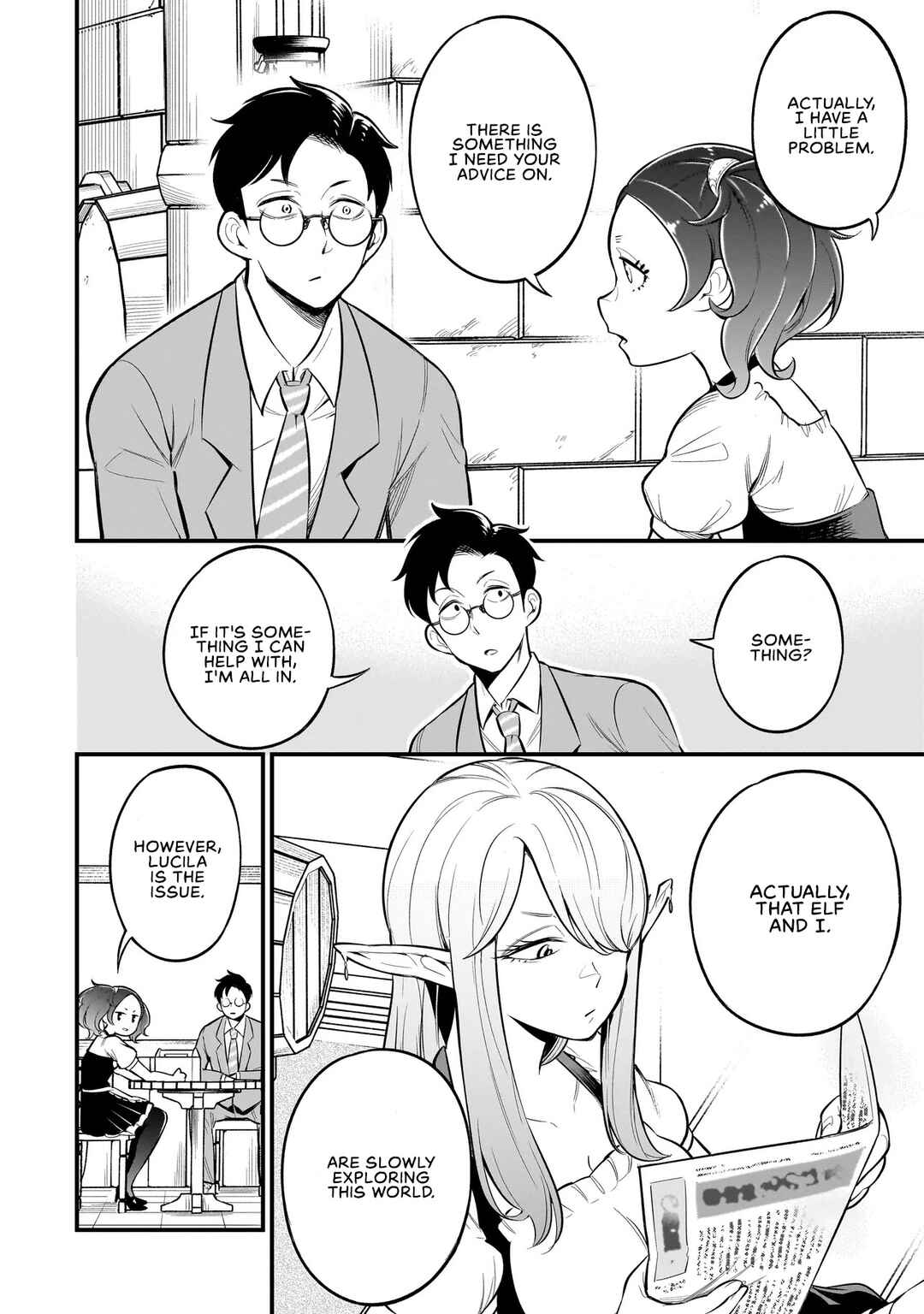 Page 4 Chapter 3 Ishuzoku Tsuihou Concafe