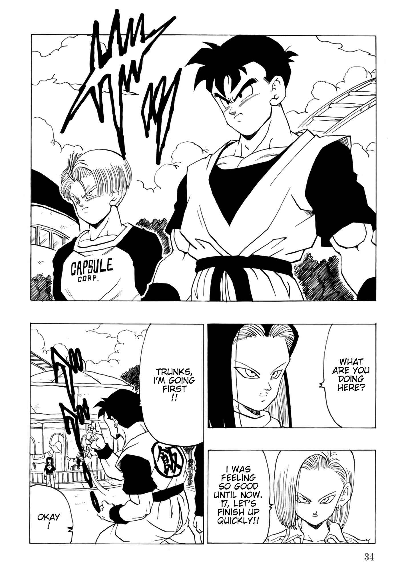Page 35 Chapter Unknown_9821 Dragon Ball - Gohan x Trunks After