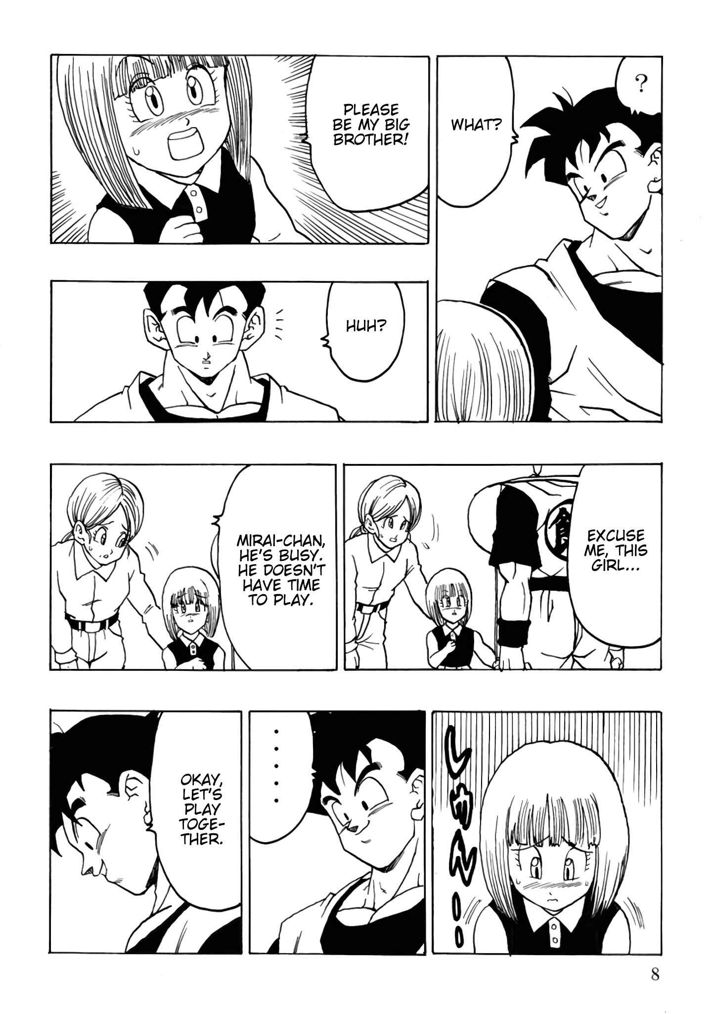 Page 9 Chapter Unknown_9821 Dragon Ball - Gohan x Trunks After