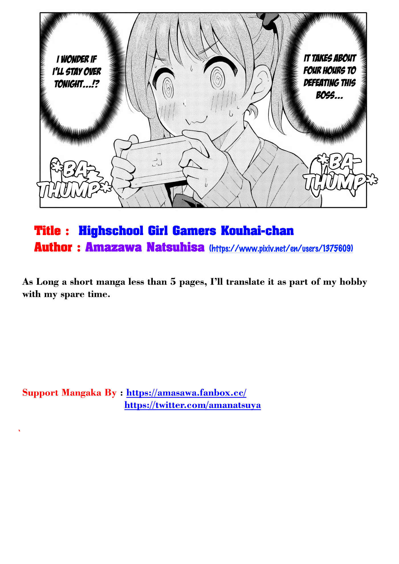 Page 3 Chapter Unknown_67d7 Highschool Girl Gamers - Kouhai-chan
