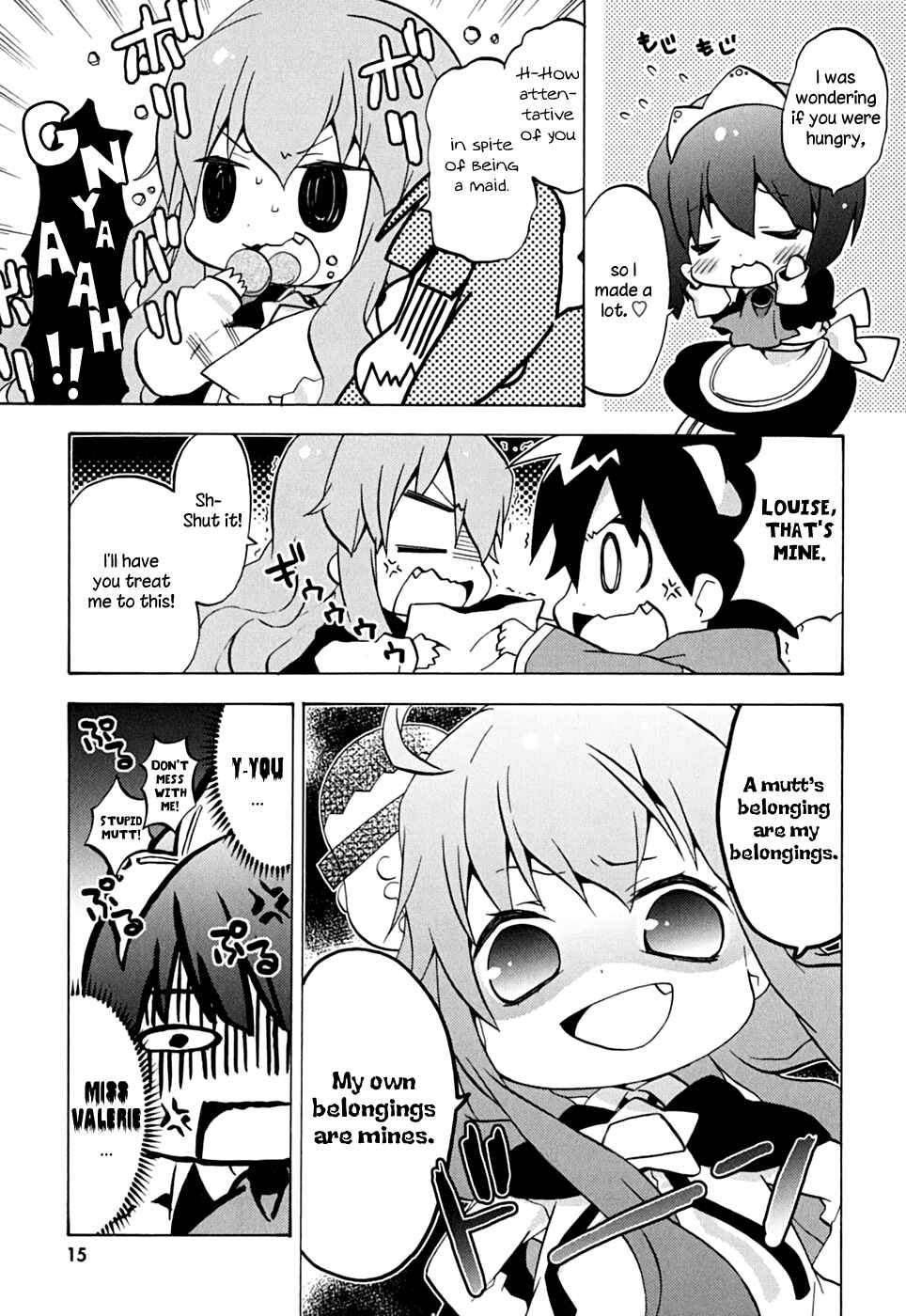 Page 3 Chapter 2 Zero no Chukaima - Yo–chien Nano!